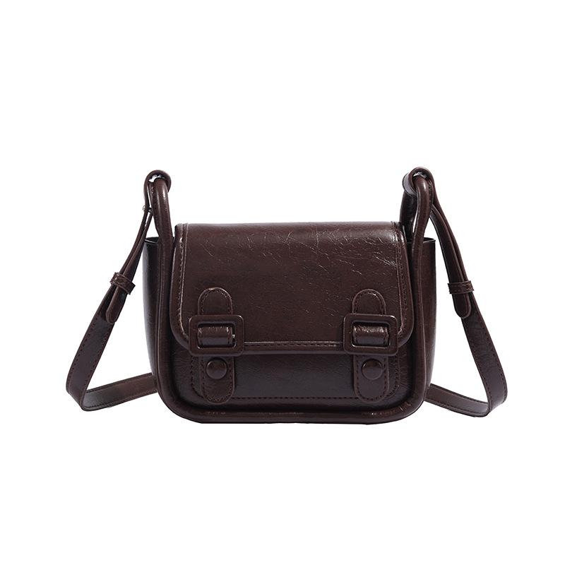 2025 New Retro Cambridge Bag Niche High-End Mini Shoulder Underarm Bag Commuter Versatile Crossbody Small Square Bag