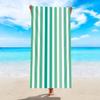 Large Striped Beach Towel For Adults Kids Quick Dry Sand Swimming Pool Bath Towel Summer Travel Seaside Vacation Accessories
