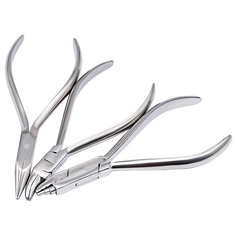 1Pc Dental Plier Curving Wire Distal End Ligature Cutter Bracket Removing Forcep Flat Sharp Trigeminal Top Orthodontic Pliers