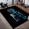 Dragon Ball Goku Square Area Rug, Non-Slip Floor Mat for Living Room, Perfect Gift for Goku Fans