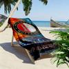 Feyenoord Print Strandtuch, Großes Weiches Schnelltrocknendes Handtuch für Strand Camping Schwimmen