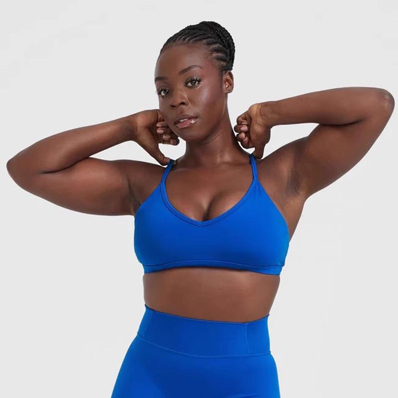 Women's High-Impact Sports Bra: Adjustable, Shockproof, and Stylish for Yoga & Running