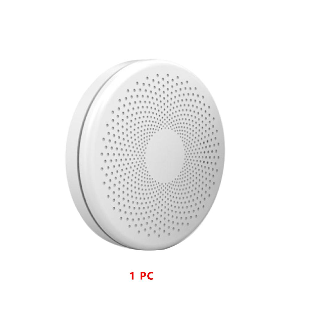 New 2in1 Version WiFi Tuya Smart Co & Smoke Detector Alarm Carbon Monoxide Parlor Room Kitchen Shop Fire PIR Sound Sensor Alert