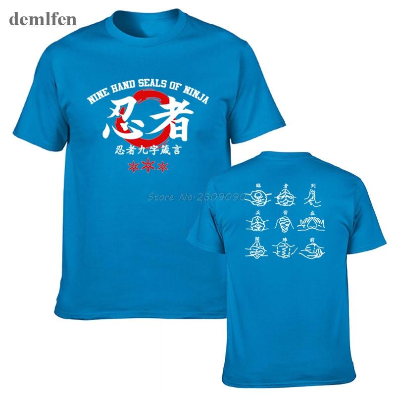 Newest Japan Samurai T Shirt Men Shotestokan Karate Bujinkan Dojo Pro Wrestling Shinobi T Shirt Tops