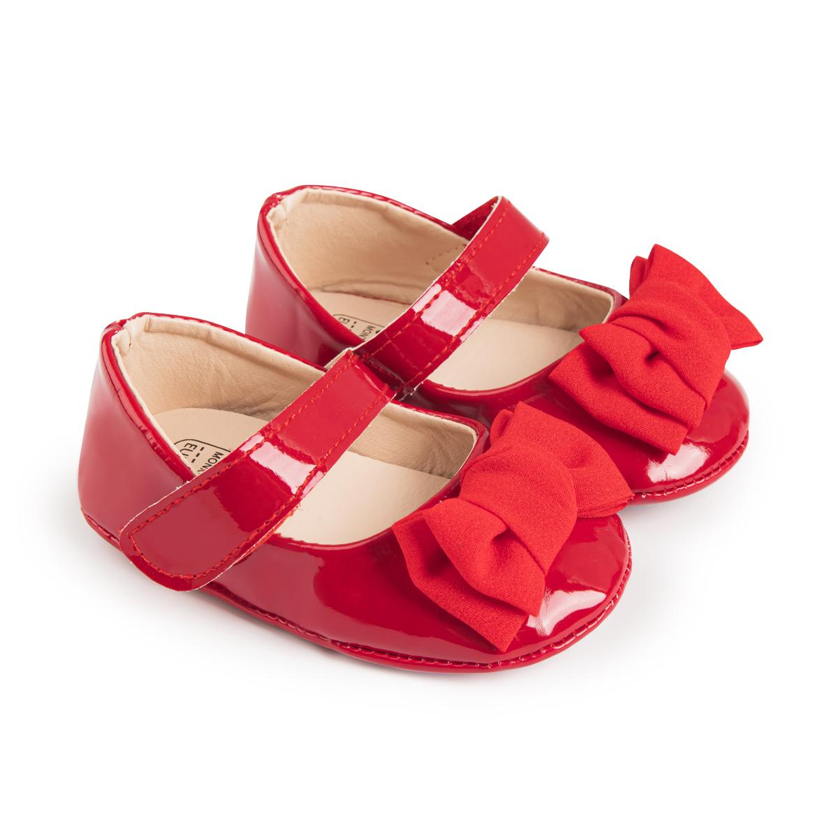

Spring Autumn Girls Baby Shoes Cute Solid Color Soft Bottom Princess Shoes Casual Toddler 0-18 Months Newborn 20