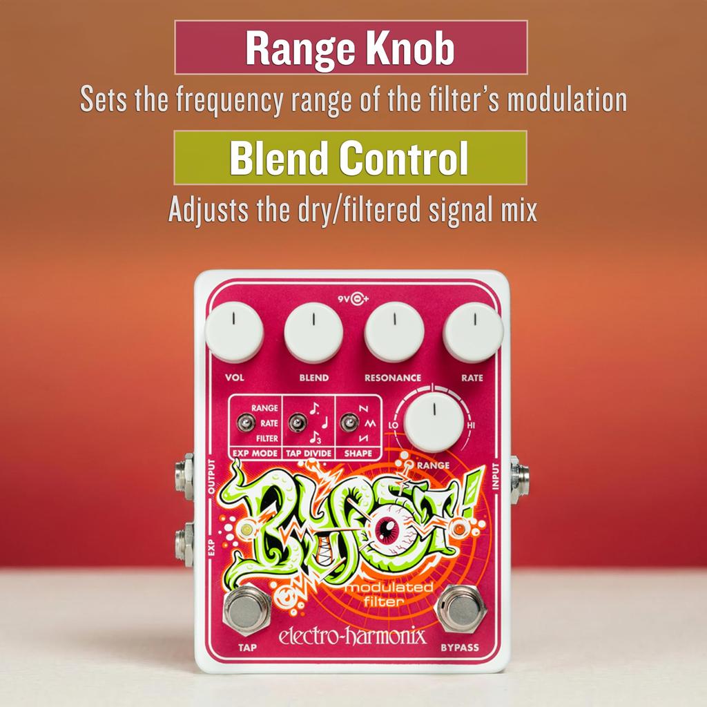 Blurst Modulated Filter Electro-harmonix (effects Pedal)