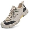 Men's Wearable Grip Hundred Slip Resistant Casual Multi-Season Trial Sneakers - Lightweight Mesh Breathable Sneakers