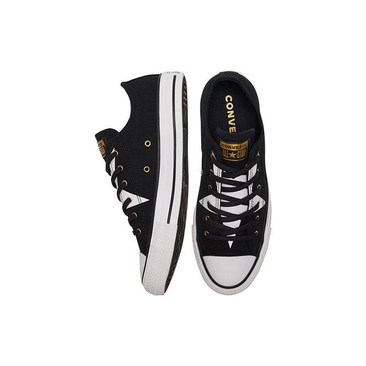 Converse Chuck Taylor All Star Sneakers Black/White/Gold A02580C