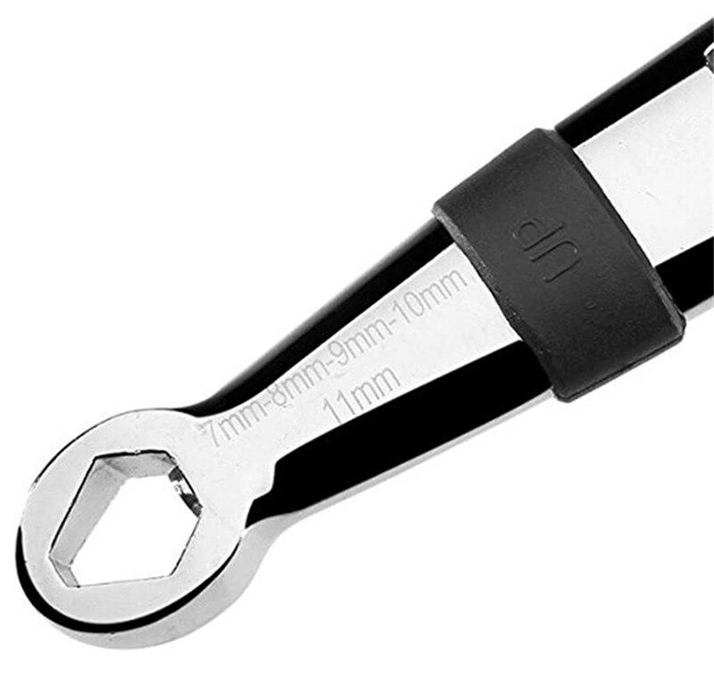 Color : Silver 23 In 1 Multifunctional Flexible Type Wrench 4-19mm Adjustable Wrench Hand Tool For Repairing Water Pipes Car#15 Color : Silver 23 In 1 Multifunctional Flexible Type Wrench 4-19mm Adjustable Wrench Hand Tool For Repairing Water Pipes Car#15