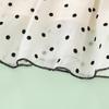 Montagut Kids Girls' French Square Neck Polka Dot Vest Dress