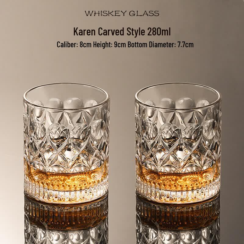 Qiwei Classic Handmade Whiskey & Spirit Glass