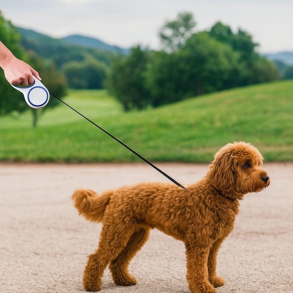 Wear-resistant Pet Dog Leash Adjustable Automatic Dog Leash Retractable Dog Leash  Travel