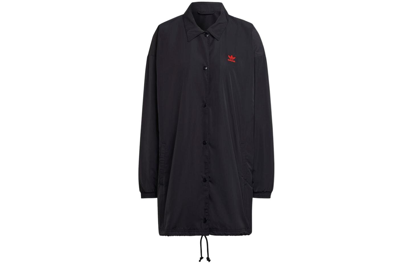 Adidas Originals Jackets Women s Black Lapel Moderate Other HC4480 M