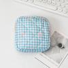 Heart Pattern Travel Makeup Bag With Breathable Cotton For Women And Men