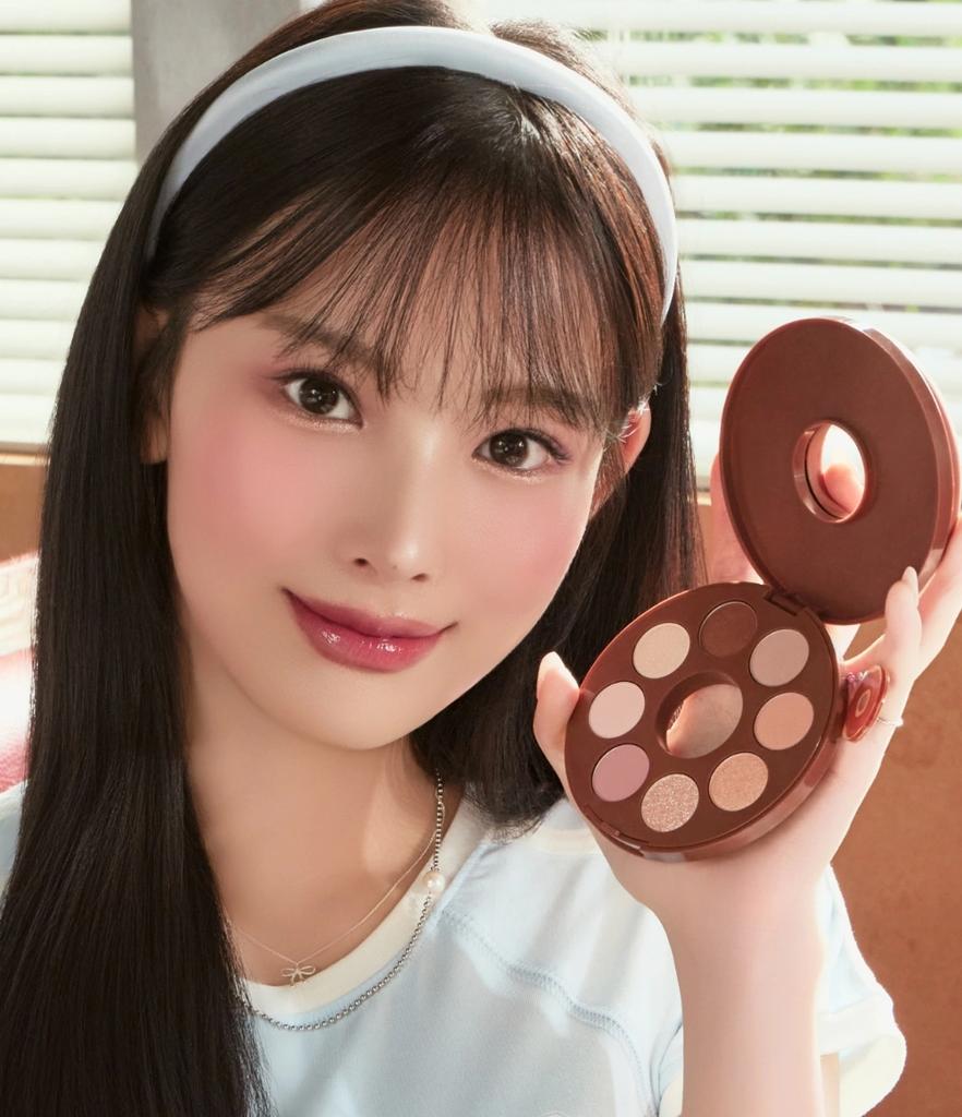 Tonymoly Paleta de Sombras de Ojos Zootopia Eye-Tone Donut 7 g Paleta de Ojos Multitono Juguetona Todo Tipo de Piel