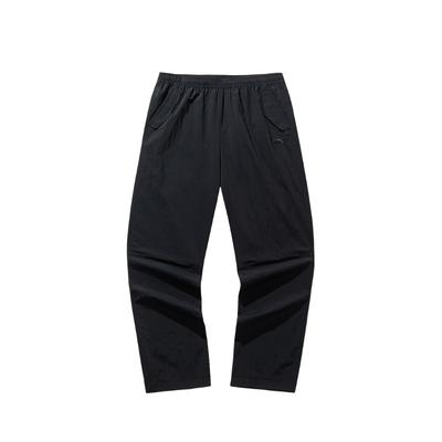 Lifestyle Series Breathable Straight Leg Casual Pants Men Bottoms Basic-Black 152528516-3