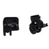 1 Pair Luggage Suitcase Wheels Trunk Luggage Wheels Spare Part Universal Casters Replacement Silent Double Row for