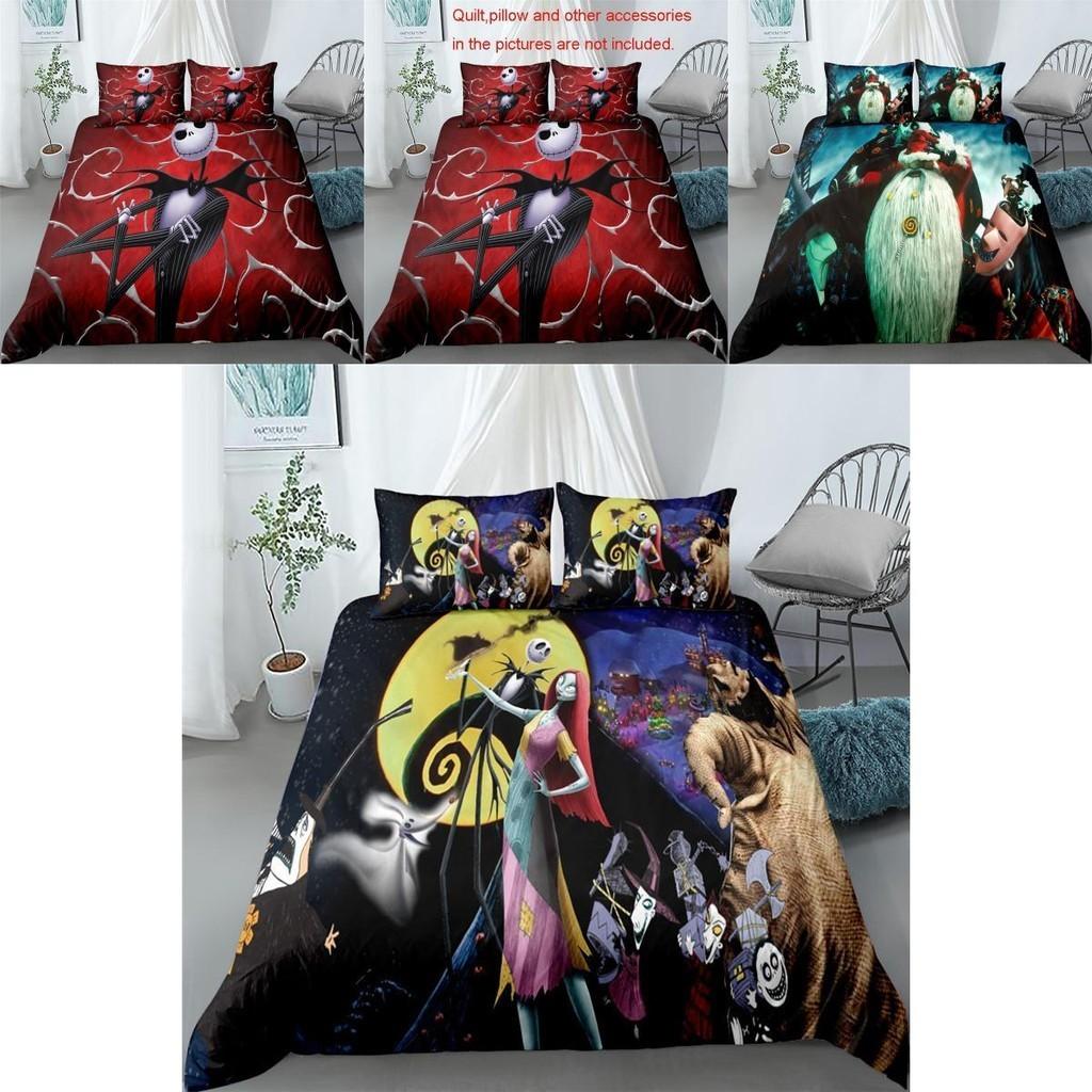 Unique Designs The Nightmare Before Christmas Bedding Set Duvet Cover Pillowcase Shams Comforter Cover