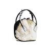 Maison Margiela Fortune Drawstring Closure Leather Tote Bag Medium Women handbags Beige SB2WD0085P6756HA309