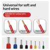 200 To 1900Pcs Electrical Tube Insulated Terminal Kit Ve Tubular Crimp Terminals Efficient Terminal Connectors