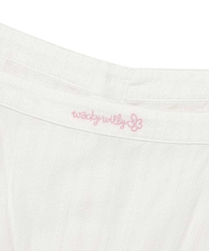 Wacky Willy Women'S Cotton Eyelet Bustier Dress White