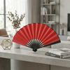 Folding Fan Chinese Style Summer 10inch Ancient Style Fan Men's Silk Cloth 2026 New Model Summer Bamboo Fan Hanfu Portable Fan