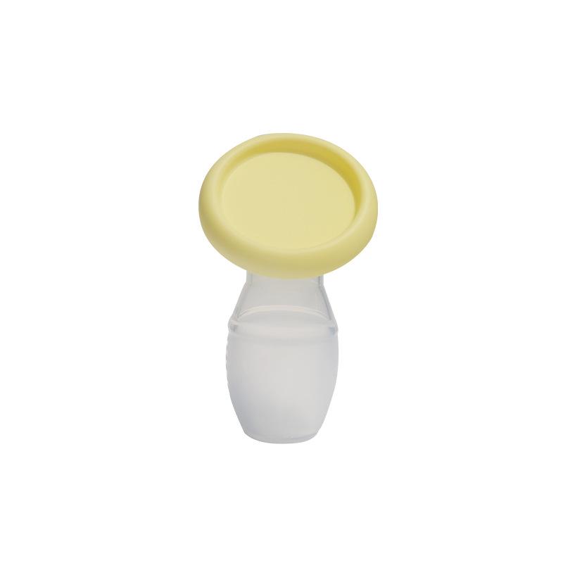 Portable Silicone Breast Pump & Milk Collector with Dust Cover for Pregnant and Postpartum Women