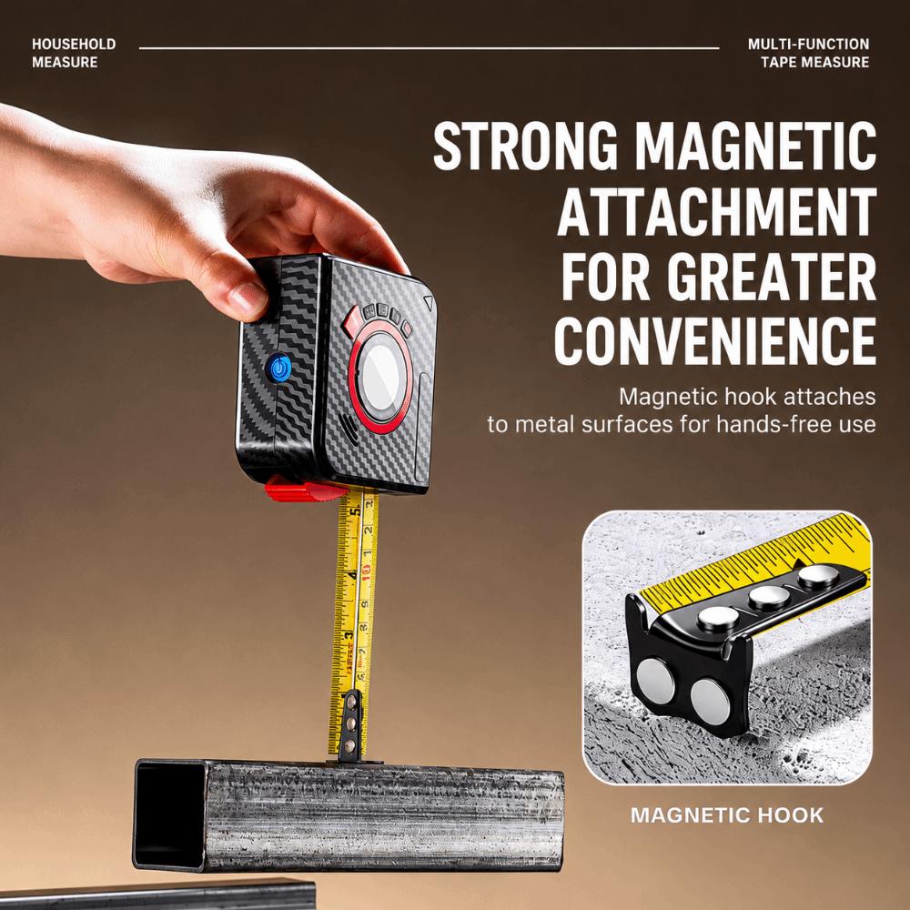 Drop Proof 5 Meter Tape Measure 3 in 1 Measure Kit Fast Data Lock Distance Meter Wall Measure