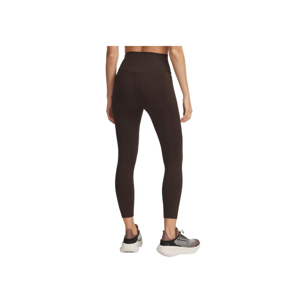 Under Armour Meridian Simple Comfortable Solid Color High Waist Nine-Point Pants Yoga Long Pants Women Bottoms 1382525-246