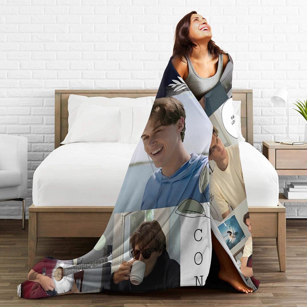 Conrad Fisher Decken Weich Lustig Plüsch Überwurfdecke Für Kinder Erwachsene Sofa Bett Flanell Bettbezug Bettdecke
