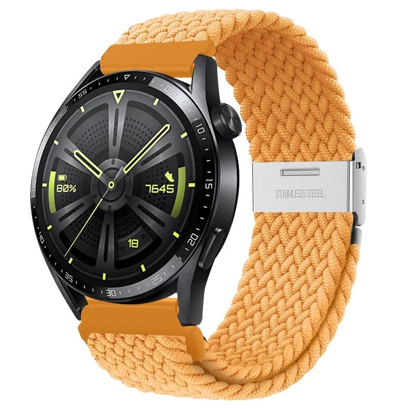 20mm Sport Nylon Strap For Samsung Galaxy Watch 5/6/pro/4/4 Classic/3 46mm/42mm/40mm/44mm Bracelet Active2 Gear S3  22mm Strap