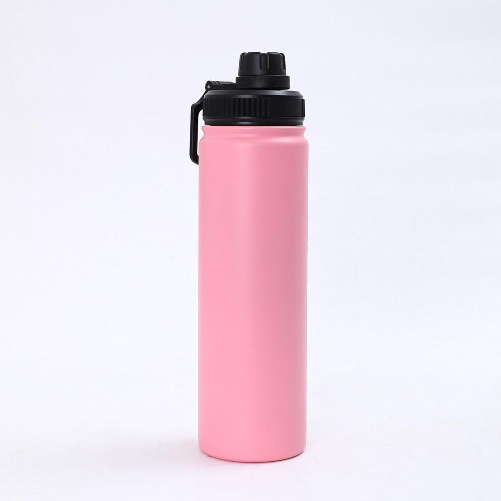 Amerikanischer Stil 304 Edelstahl Vakuumisolierte Thermoskanne – doppelwandig, großes Fassungsvermögen, Wasserflasche für Outdoor-Sportarten.