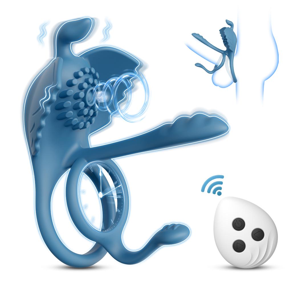 Silicone Semen Cock Ring Penis Ejaculation Delayed Penis Ring Vibrating Sex Erotic Toys For Men Couple Ring Adult Erotic Toys