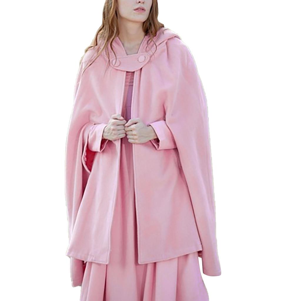 Moteriškas apatinis paltas atviras priekinis megztinis Striukė Kailis skara Cape Cloak Mantle Plus