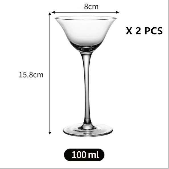 100ml Martini Kelkbeker Japanse Kimura Serie Kristallen Cocktailglazen Heldere Vliegende Schotel Sapglas Drinkgerei Dropshipping