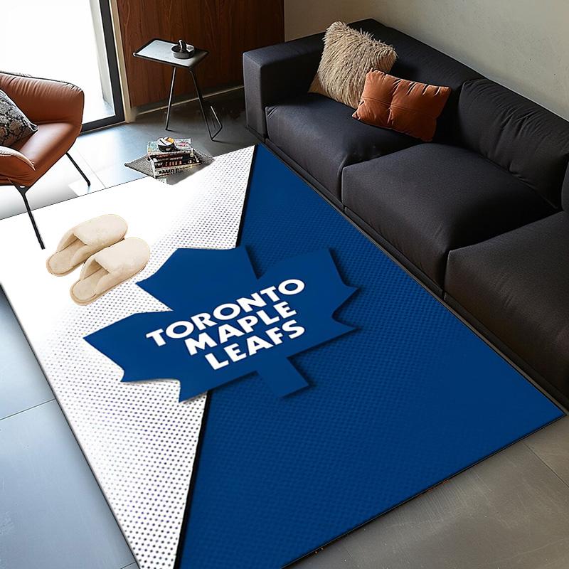 Toronto Leafs Logo Area Rug Suitable for Indoor And Outdoor,Carpets for Kitchens, Homes, Offices, Living Rooms,Home Decor,Christmas Gift