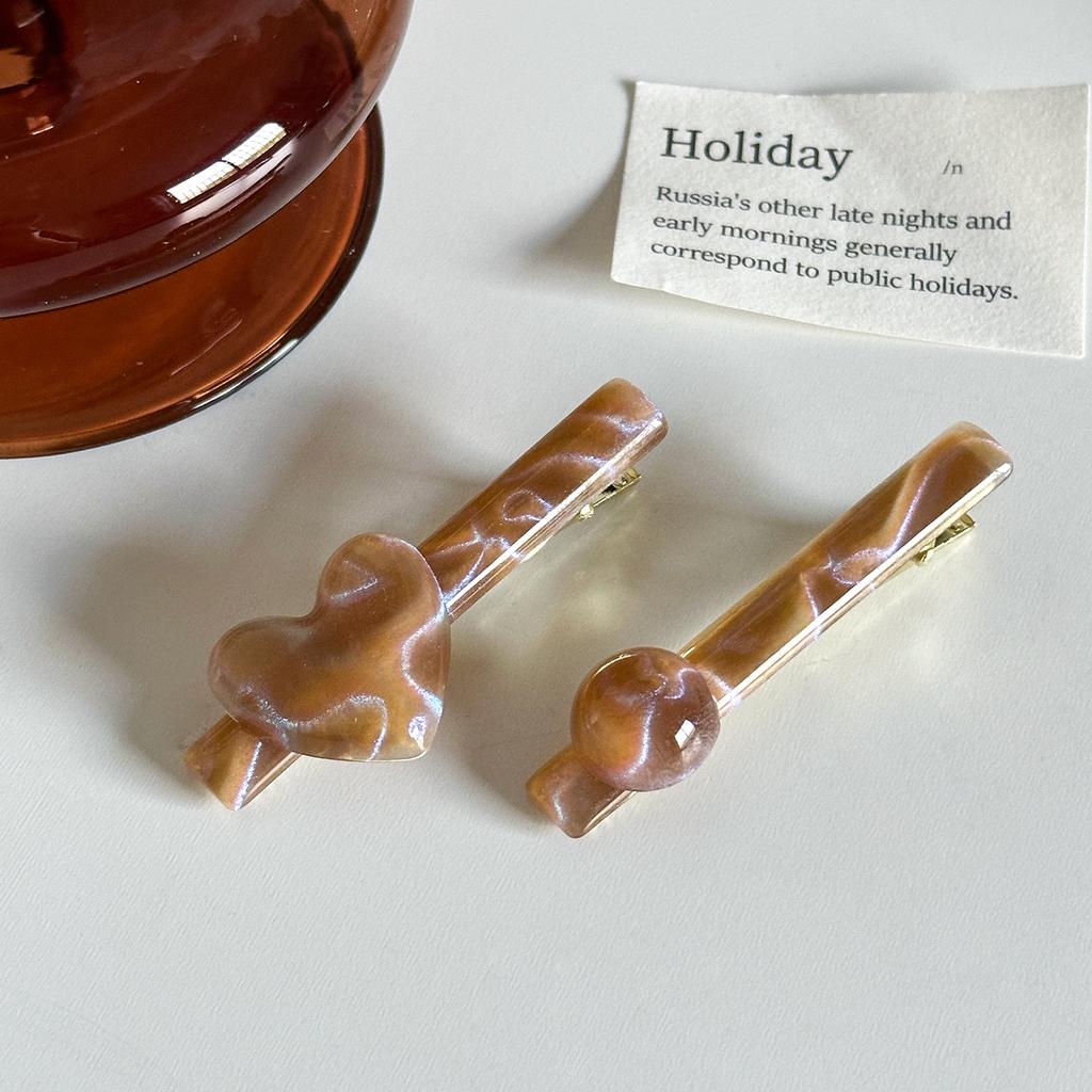 Minimalist Hair Elegant Clips Offering Vintage Style In Multiple Colors Geometric