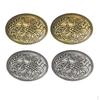 4x Vintage Medieval Viking Brooch Buckle Amulet Wiccan Nordic Coat Pins Jewelry