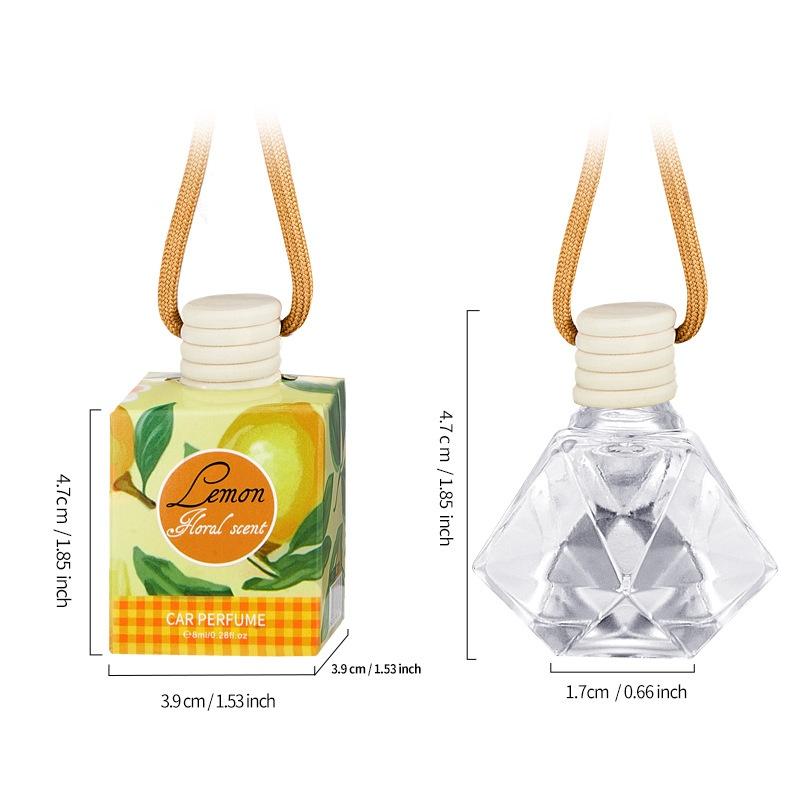 Car Air Freshener, Long Lasting Fragrance, Suitable for Car, Home, Office, Bathroom, Bedroom, Car Interior Aromatherapy