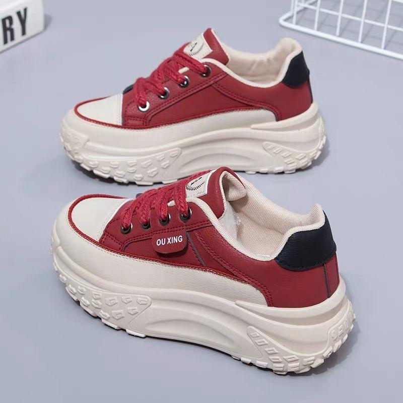 

PLOVER new 2025 thick-soled heightening dad shoes women s light casual fashion popular sports shoes this year 35