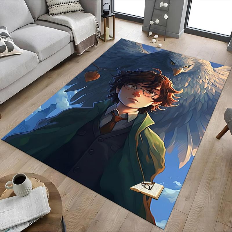 1pc Harry Potter, Hedwig Carpet, for Home & Office Decor, Desk Chair Carpet, Festive Gift,Conference Room CarpetL1089
