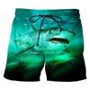 3D Print Shark Short Pants For Men Summer Personality Animal Unisex Harajuku Beach Shorts Vacation Surfing Swim Trunks Clothing