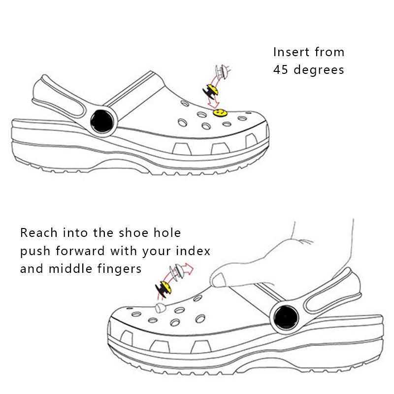 New Gold Letter Alphabet Shoes Charms Metal Button Rhinestone Crown Shoe Decorations Garden Shoes Accessories for Women Man 1PCS