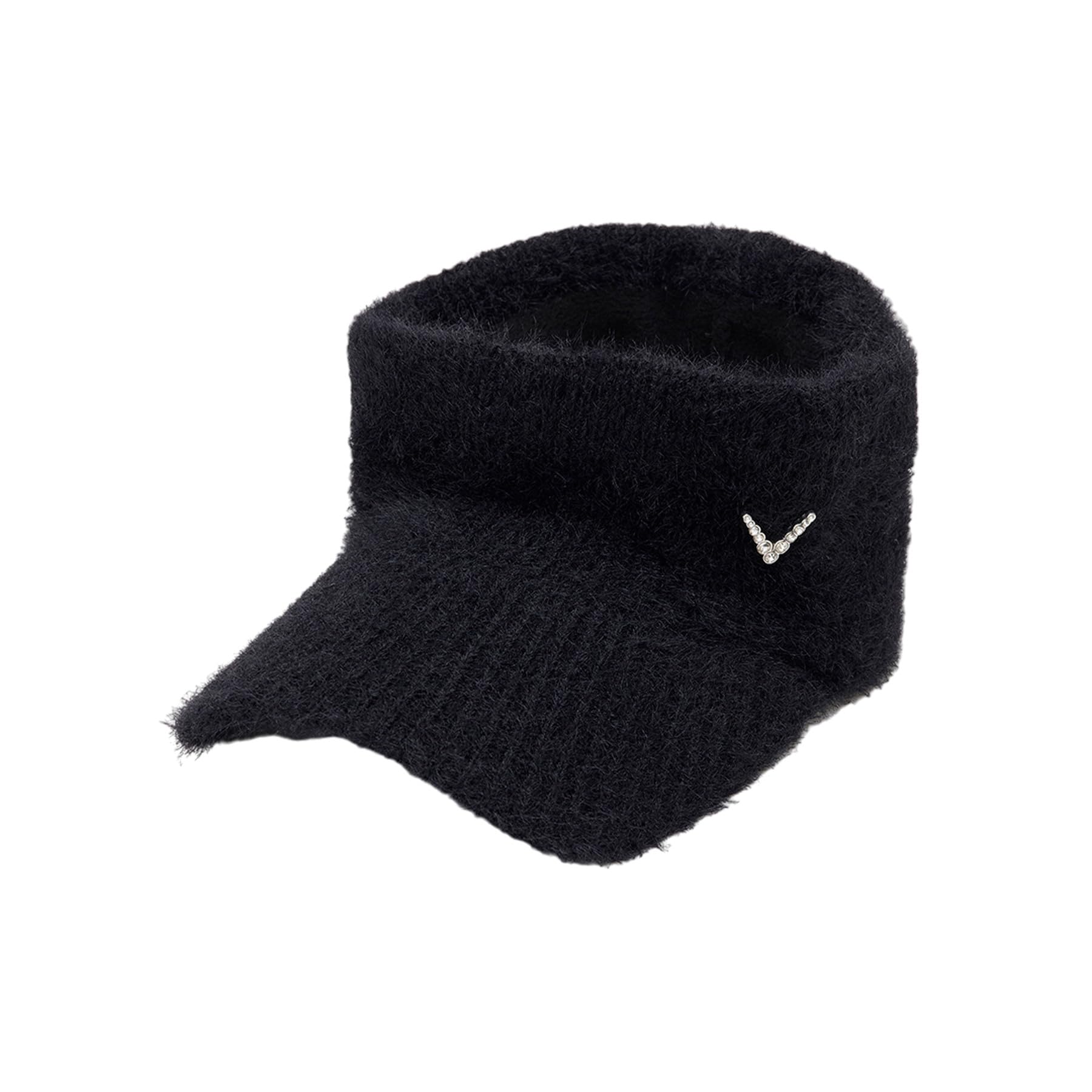 

Knit Visor Golf Hat C24291212 [Callaway] Women s (Mohair Style) / / 1010_Black