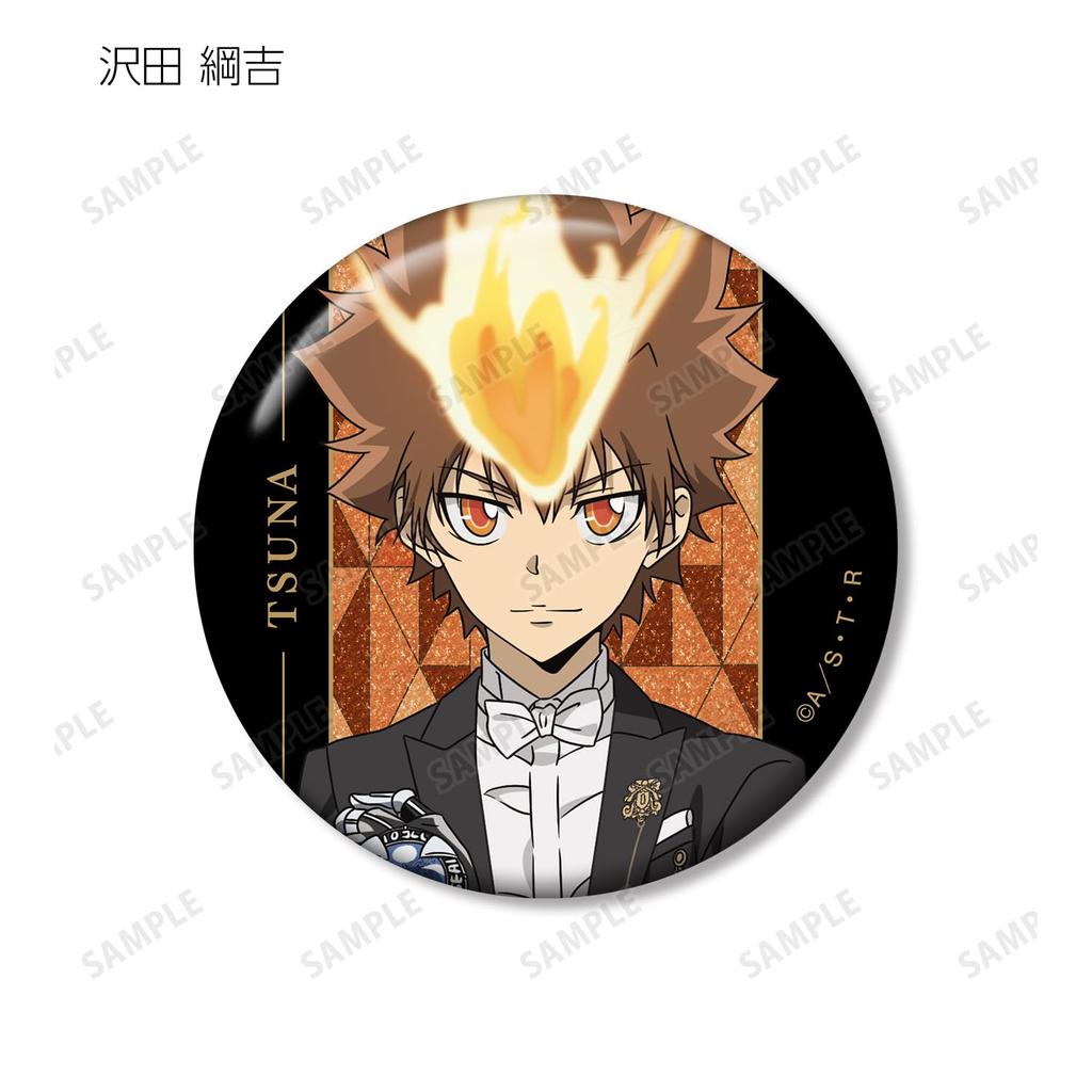 Katekyo Hitman Reborn! Original Illustration Tailcoat Ver. Trading Glitter Can Badges Box of 9