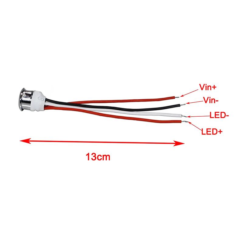 Bulkhead Temperature and Motion LED Flood Light with Touch Sensor Switch Smart 5-24V CE ROHS FCC Certified