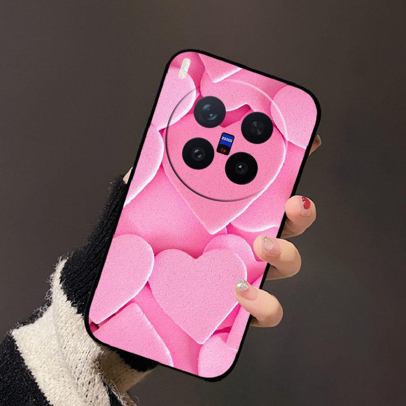 For Vivo X300 Pro Case New Stylish Silicone Soft TPU Back Cover For Vivo X300Pro Shockproof Bumper Fudna X 300 Pro V2502A Capa