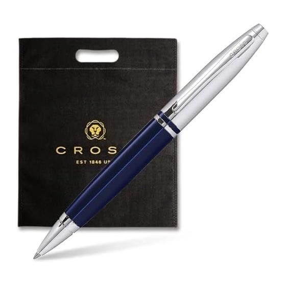 CROSS Calai Blue Lacquer Ballpoint Pen, Medium Point, AT0112-3