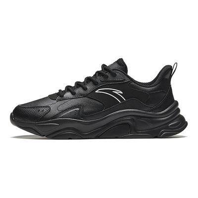 Millennial Generation Slip Resistant, Abrasion Resistant, Height Increasing Low Top Casual Shoes Men's Black 912448811-3