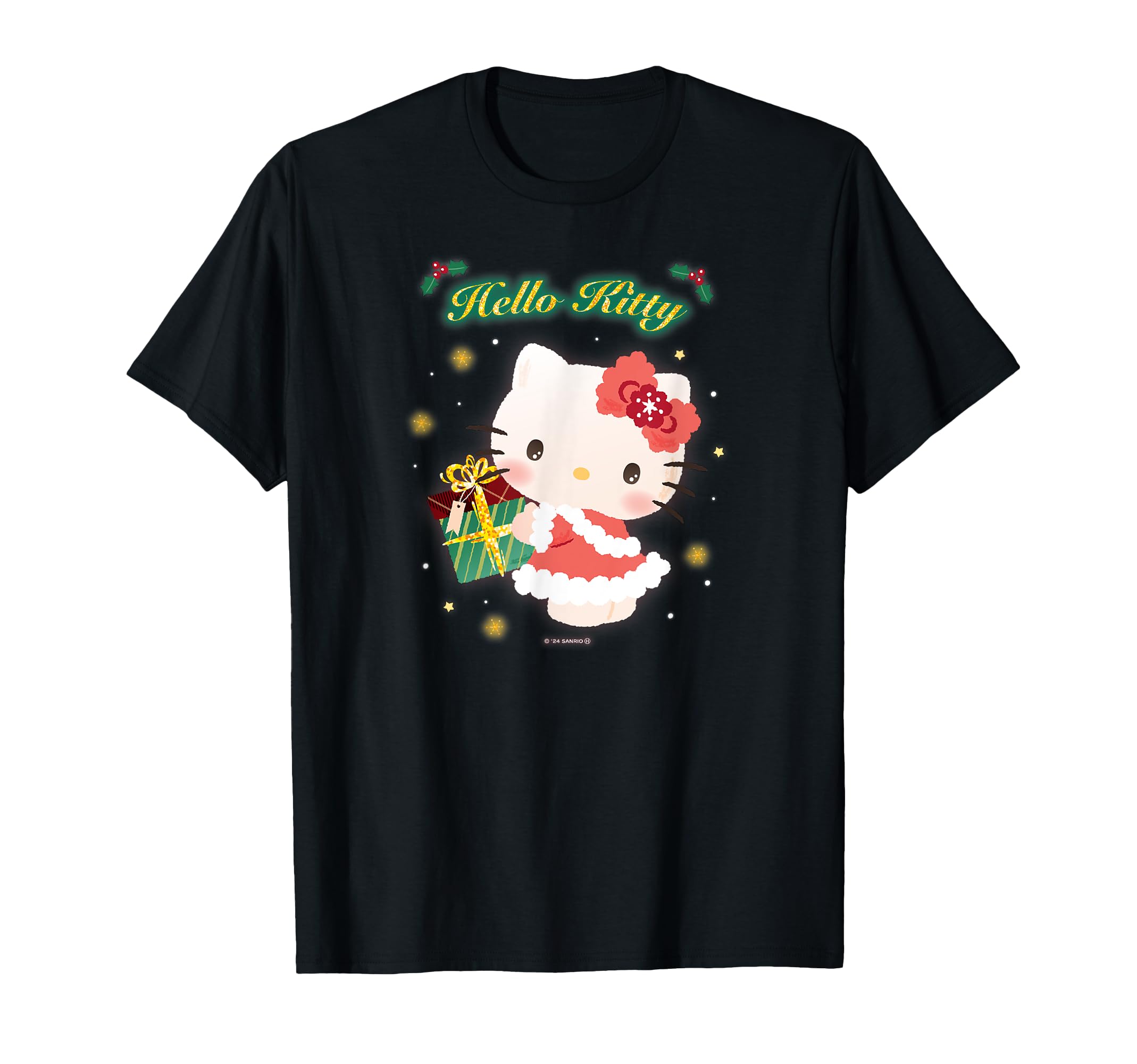 

Merry Christmas for you Hello Kitty T-shirt чёрный